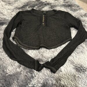 Forever 21 ribbed short shirt